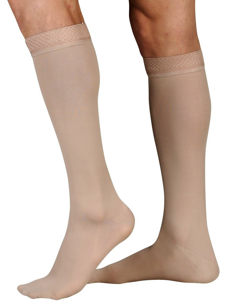 Juzo 4412 Basic Open and Closed Toe Knee Highs - 30-40 mmHg