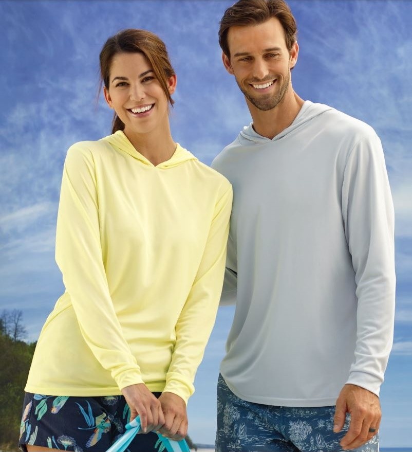 Paragon Unisex Bahama Performance Hooded Long Sleeve T-Shirt #220