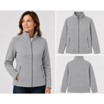 GREY HEATHER FLEECE