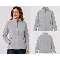 Allen's Uniforms  Women's Saratoga Sweater Fleece  Full Zip Jacket # MCL-101