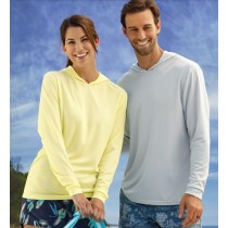 Paragon Unisex Bahama Performance Hooded Long Sleeve T-Shirt #220