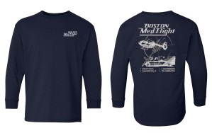Boston MedFlight Gildan Youth Cotton Long Sleeve T-Shirt #5400B