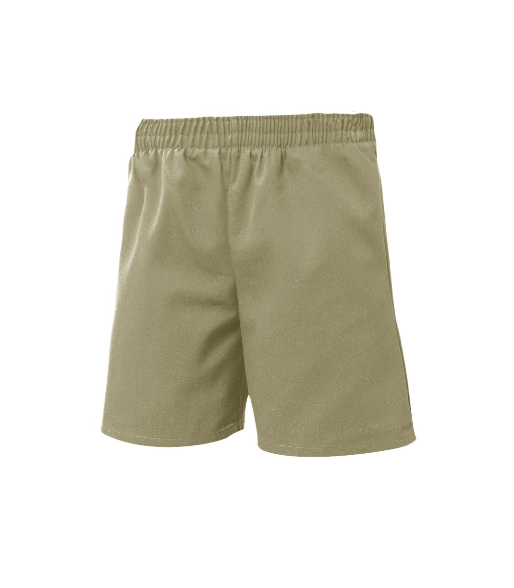 7067Y KHAKI PULL-ON SHORTS