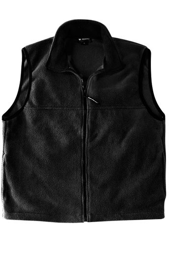 Men's MicroFleece Vest with Woodland Academy Logo
