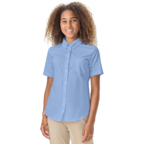 CLASSROOM Girls Short Sleeve Oxford Shirt  - HFA