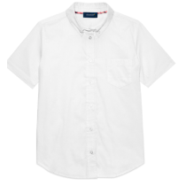 CLASSROOM Girls Short Sleeve Oxford Shirt # 57422 - SBF Grades K-8