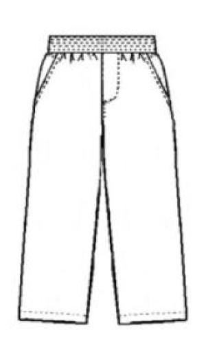 Elderwear Unisex Pull-on Full Elastic Pant #1267
